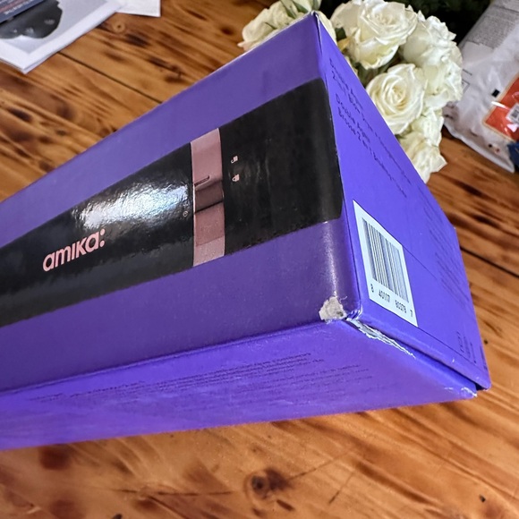 NIB Amika Double Agent 2-in-1 blow dryer + straightening brush - Picture 5 of 14